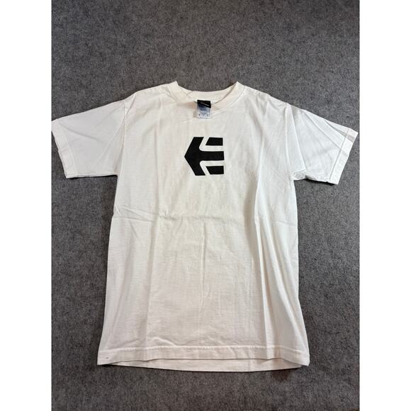 Etnies Other - Etnies Shirt Men Small White Icon Tee Graphic Crewneck Short Sleeve Skate Casual